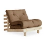 Karup Design - Roots Fauteuil-lit 90 cm, pin naturel / mocca (755)