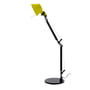 Artemide - Lampe de table Tolomeo Micro Bicolor, noir / jaune