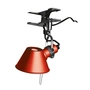 Artemide - Tolomeo Micro Pinza lampe à pince, rouge