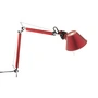 Artemide - Tolomeo Micro Applique murale, Body, rouge