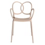 Driade - Chaise avec accoudoirs, pastel pink