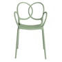 Driade - Chaise avec accoudoirs, vert