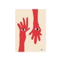 Paper Collective - Hamsa Hands Affiche, 50 x 70 cm