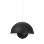 & Tradition - FlowerPot Lampe suspendue VP1, noir mat