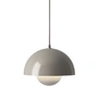 & Tradition - FlowerPot Lampe suspendue VP1, gris-beige