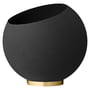 AYTM - Pot de fleur en forme de globe, Ø 60 x H 50 cm, noir