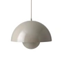 & Tradition - FlowerPot Lampe suspendue VP7, gris-beige