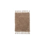Ferm Living - Amass Tapis à poils longs, 50 x 70 cm, white pepper