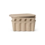 Ferm Living - Paper Pulp Boîte de rangement, petite, marron (lot de 2)