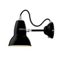 Anglepoise - Original 1227 Applique murale, câble noir, Jet Black