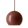 & Tradition - Topan VP6 Lampe à suspendre, rouge-brun