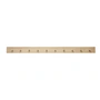 Hübsch Interior - Barre à crochets avec 10 crochets, longueur 140 cm, chêne