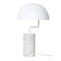 Hübsch Interior - Lampe de table en marbre, blanc