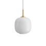 Louis Poulsen - VL45 Radiohus Lampe à suspendre, Ø 17,5 cm, laiton / blanc opale