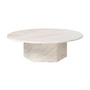 Gubi - Epic Coffee Table, Ø 110 cm, blanc neutre