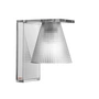 Kartell - Light-Air Lampadaire mural, clair comme du cristal