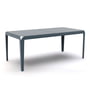 Weltevree - Bended Table Table d'extérieur, 180 x 90 cm, gris-bleu (RAL 5008)