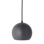 Frandsen - Ball Lampe suspendue Ø 18 cm, gris foncé mat / blanc