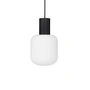 Broste Copenhagen - Lolly Pendentif lumineux, Ø 20 cm, noir / blanc