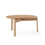 Audo - Passage Lounge Table, Ø 70 cm, chêne naturel