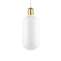 Normann Copenhagen - Amp Suspension large, blanc / laiton