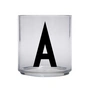 Design Letters - AJ Kids Personal Verre à boire, A