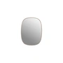 Muuto - Framed Mirror petit, rose / verre clair