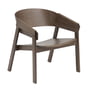 Muuto - Cover Lounge Chair, brun foncé