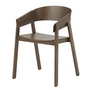 Muuto - Cover Fauteuil, marron foncé