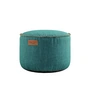 SACK it - RETRO it Cobana Drum Outdoor Pouf, petrol melange