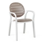 Nardi - Palma Fauteuil, bianco / tortora