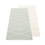 Pappelina - Max Tapis réversible, 70 x 160 cm, sage / vanilla