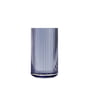 Lyngby Porcelæn - Vase en verre, h 12,5 cm, midnight blue