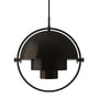 Gubi - Multi-Lite Lampe suspendue Ø 36 cm, laiton noir / noir