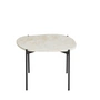 Woud - La Terra Table d'appoint moyenne, ivoire