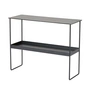Lind DNA - Table console, acier noir / Bull noir