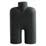 101 Copenhagen - Cobra Vase Tall Hexa , noir