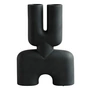 101 Copenhagen - Cobra Vase Double Hexa , noir