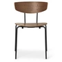 Ferm Living - Herman Chaise, noyer / noir
