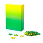 Areaware - Gradient Puzzle , vert / jaune (500 pcs.)