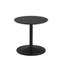Muuto - Soft Table d'appoint, Ø 41 cm, H 40 cm, noir