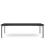Eva Solo - Taffel Table à manger (extensible), 90 x 250-370 cm, nero