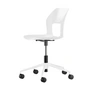 Wilkhahn - Occo SC Fauteuil pivotant, blanc (sol dur)