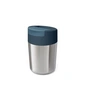 Joseph Joseph - Sipp Tasse de voyage avec couvercle à charnière 340 ml, acier inoxydable anthracite