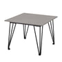 Bloomingville - Mundo Table basse 55 x 55 cm, Béton gris / noir