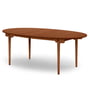 Carl Hansen - CH338 Table de salle à manger extensible, 200 x 115 cm, acajou huilé (avec rallonge pour 2 plateaux)