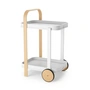 Umbra - Bellwood Chariot de service, blanc / nature