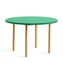 HAY - Two-Colour Table de repas ronde, Ø 120 cm, menthe / ocre