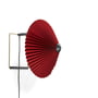 Hay - Matin Applique LED, Ø 30 cm, rouge oxyde