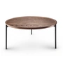 Eva Solo - Savoye Table basse, Ø 90 x H 42 cm, chêne fumé / noir